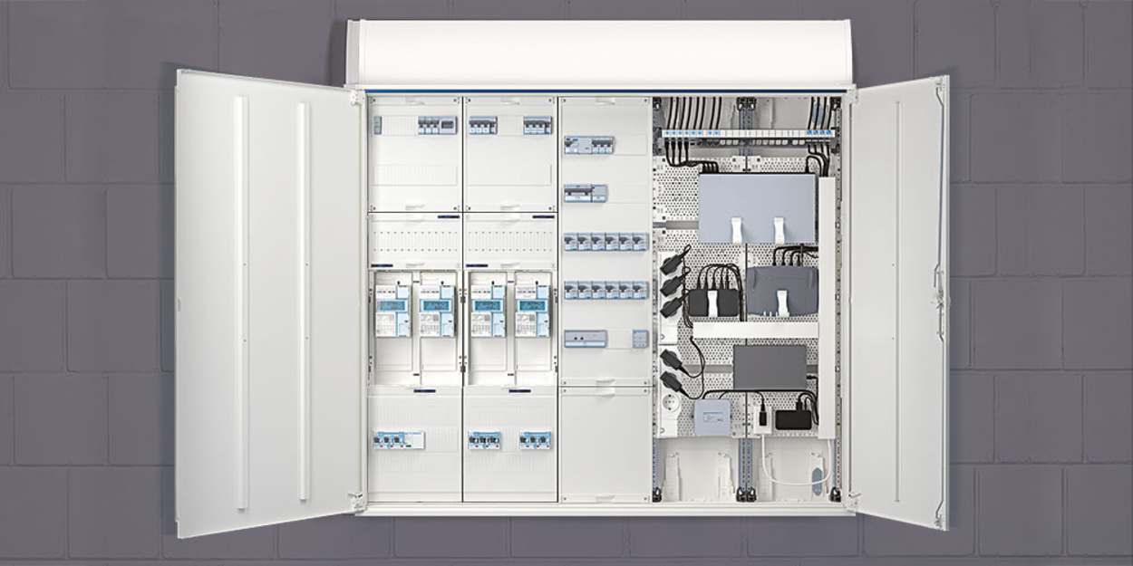 Technikzentrale bei Elektro-Heuser in Herbstein