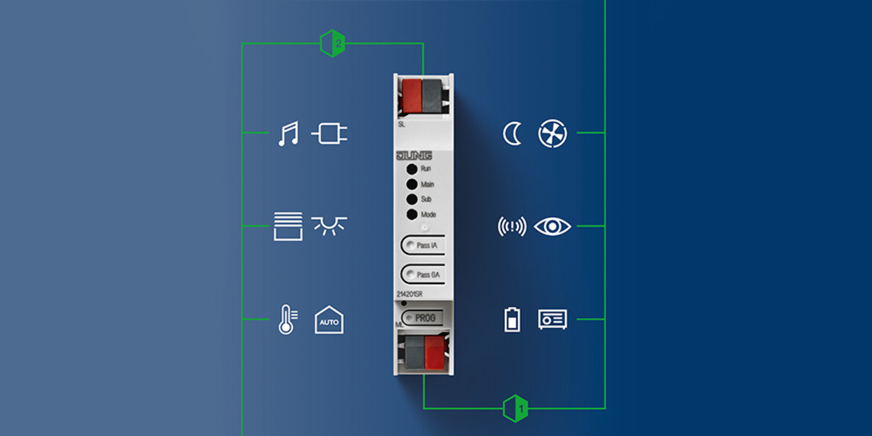 KNX Bereichs- und Linienkoppler bei Elektro-Heuser in Herbstein